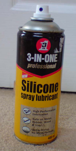 silicone spray