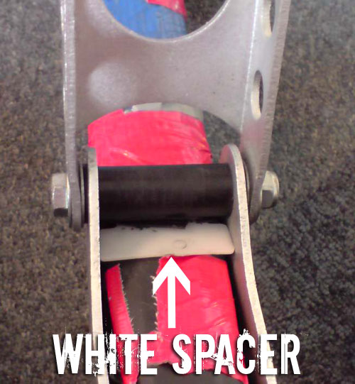 white spacer