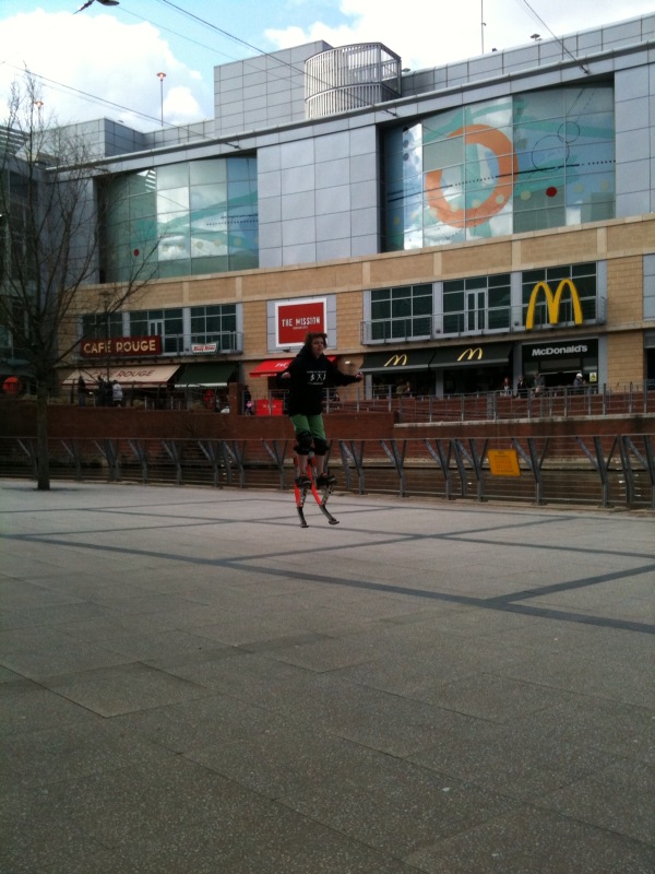 katy bouncing around