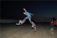Split kick 1
