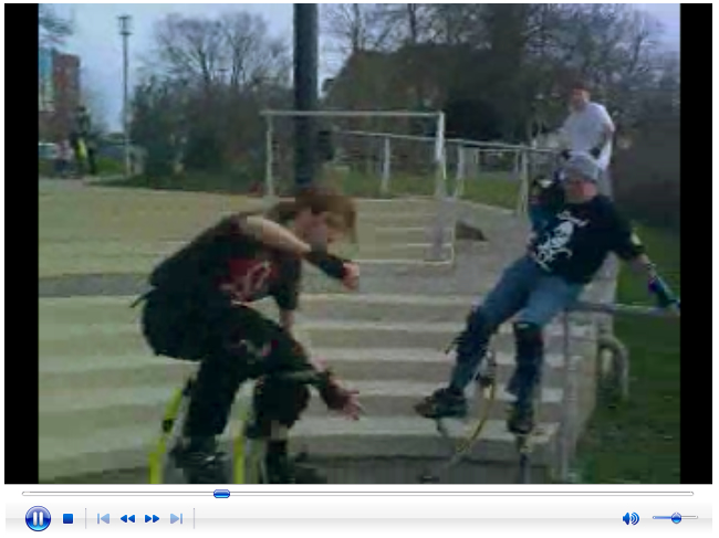 Darfgarf at the Staines steps