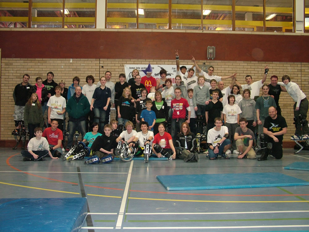 Pro-Jump Lincoln Gymfest 7th Feb 09 - Group Shot