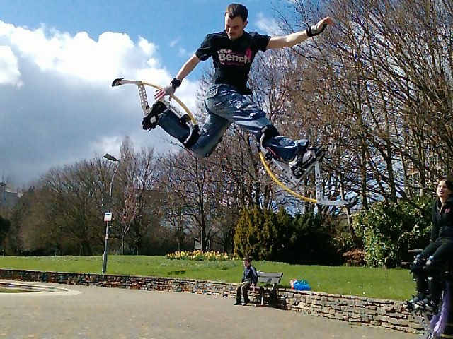 Chris doing his thing!
