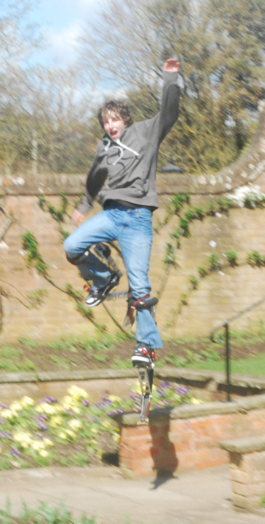 Me Doing a spring Grab