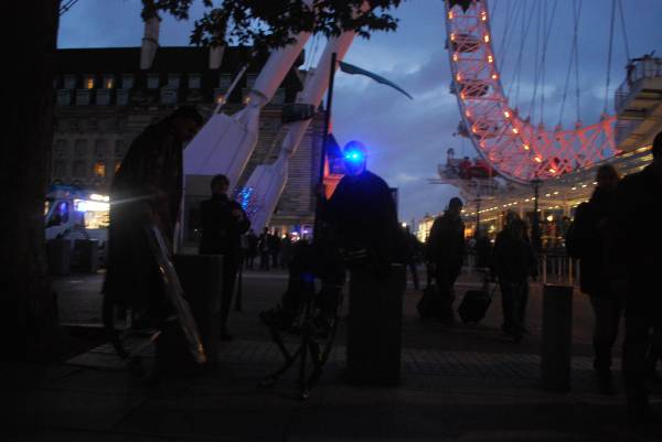 Death and his evil henchman