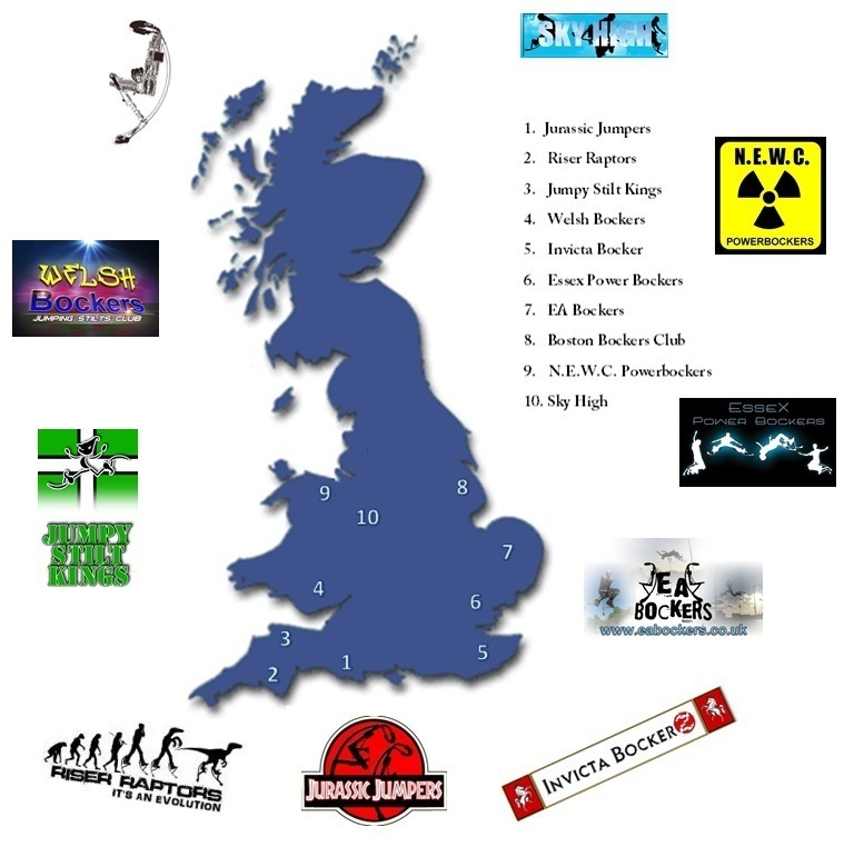 Club Locator Map Created by Mitchell Walker