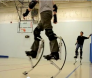 3 people first 45 minutes on jumping stilts at YMCA meet 12/29/11 (HD)