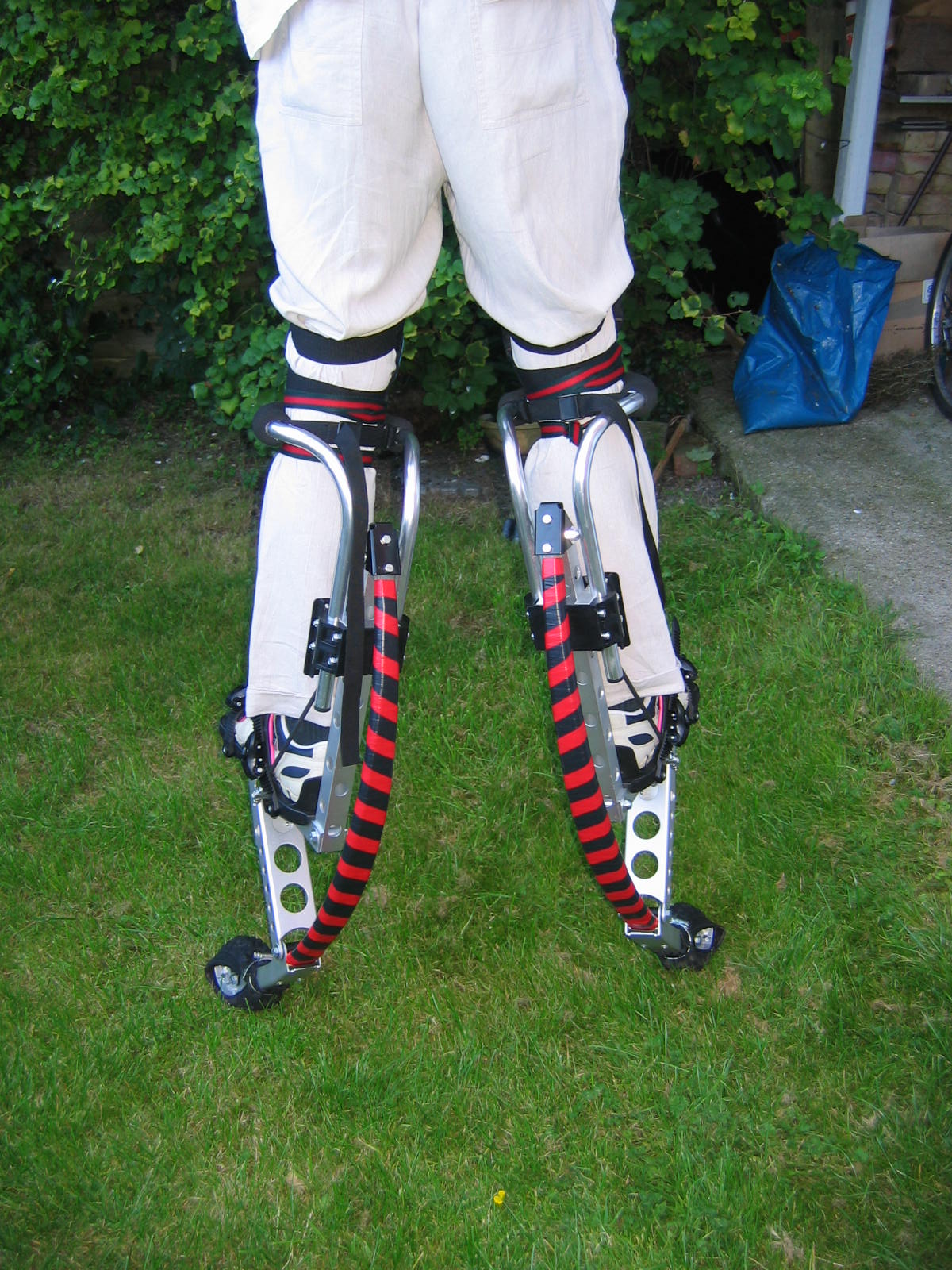 My Dennis the Menace stilts!!