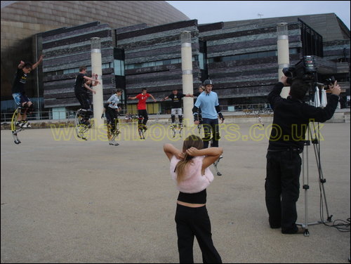 us all getting flim for s4c ,a fun day 