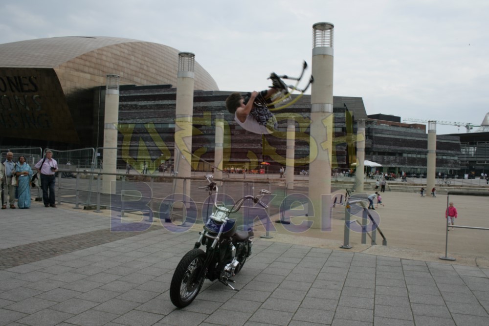 Jono flips a harley