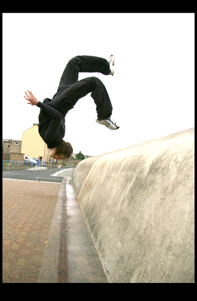 Wall flip (no bocks)