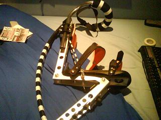 my stripey new bocks