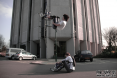 Ian Flipping over Timmo