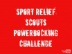 Scouts training with Mike Bushell - PowerBocking the Sport Relief Mile