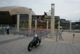 Jono flips a harley